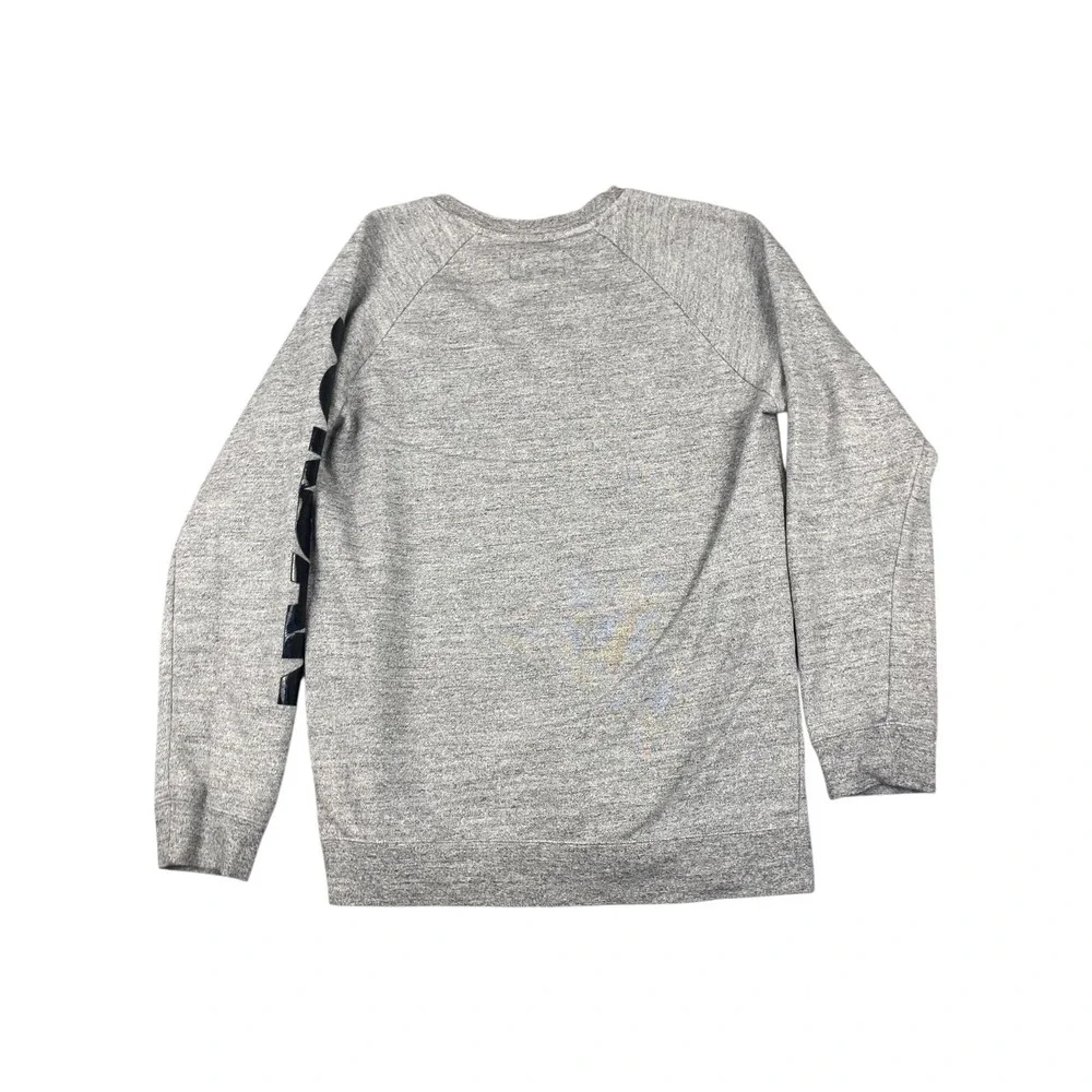 Jordan Sweatshirt Crewneck Gray Signature Logo Mens‎ Medium